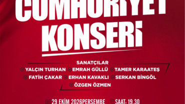 Elazığ Belediyesinden Cumhuriyet Bayramı'na Özel Konser