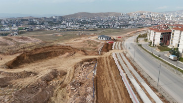 Güneykent Seyir Yolu Projesi'nde Çalışmalar Sürüyor