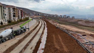 Güneykent Seyir Yolu Projesi'nde Çalışmalar Sürüyor