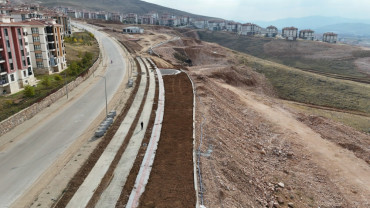 Güneykent Seyir Yolu Projesi'nde Çalışmalar Sürüyor