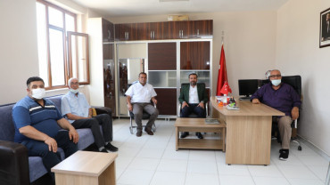 Başkan Şerifoğulları Ehlibeyt Cemevi'ni Ziyaret Etti