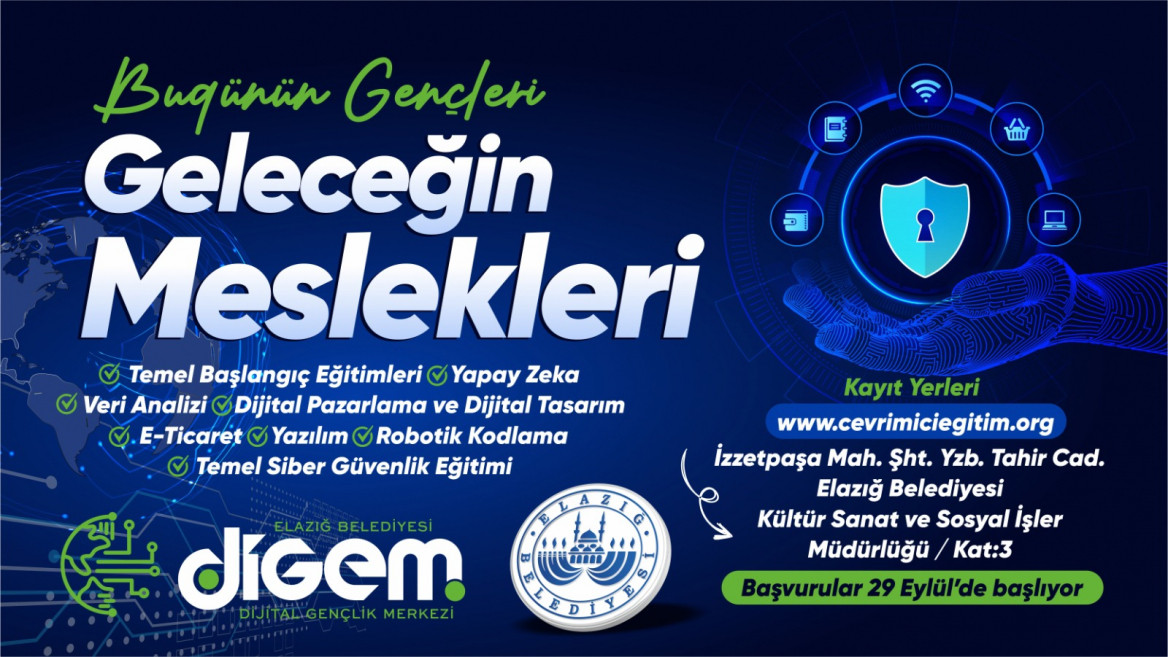 Geleceğin Meslekleri Yeni Dönem Eğitim Programı Başlıyor