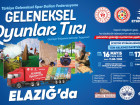 Geleneksel Oyunlar Tırı, Elazığ'da Çocuklarla Buluşacak