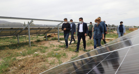 Güneş Enerji Santrali (GES) Projesinde Sona Gelindi