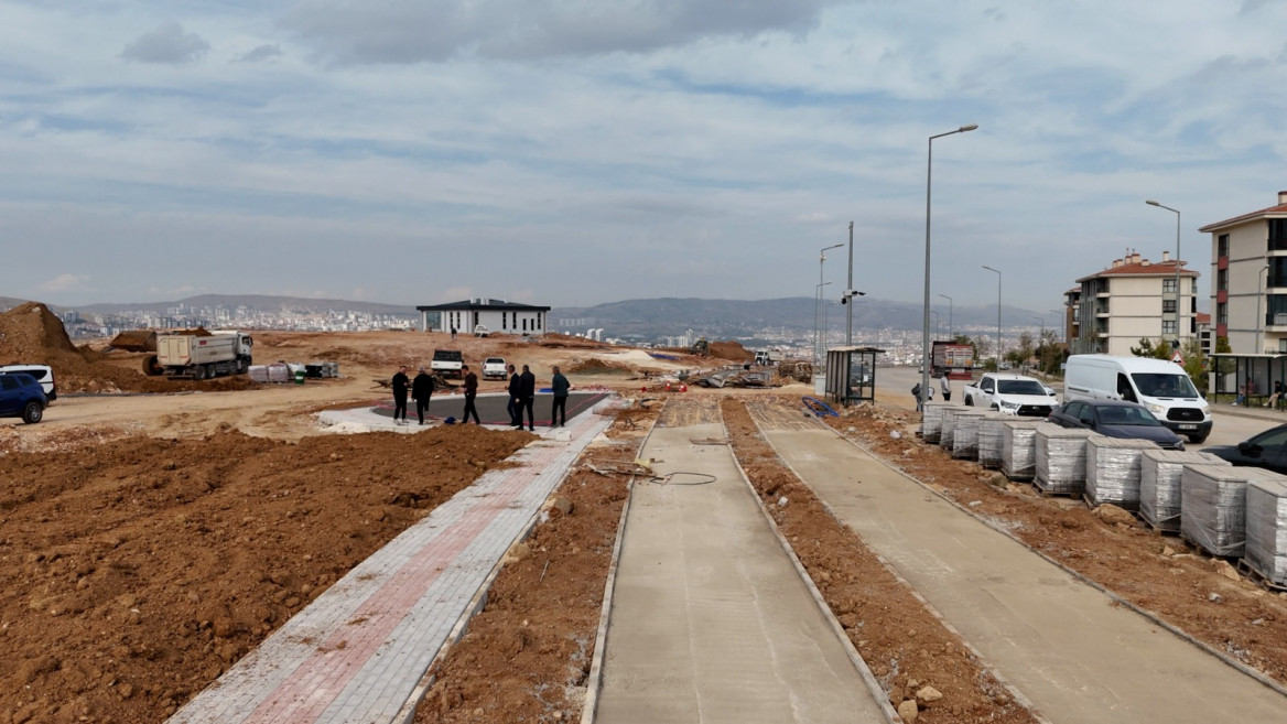 Güneykent Seyir Yolu Projesi'nde Çalışmalar Sürüyor