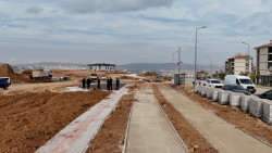 Güneykent Seyir Yolu Projesi'nde Çalışmalar Sürüyor