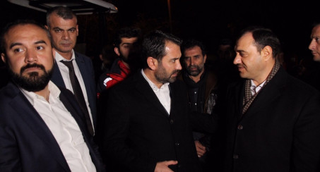 BAŞKAN ŞERİFOĞULLARI DEPREM BÖLGESİNDE