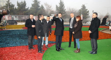 BAŞKAN ŞERİFOĞULLARI, ÇAYDA ÇIRA KAVŞAĞINDA İNCELEMELERDE BULUNDU