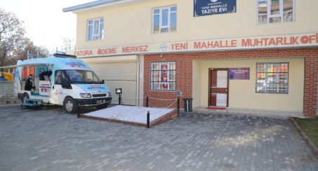 ELAZIĞ BELEDİYESİ MOBİL BEYAZ MASA SAHADA