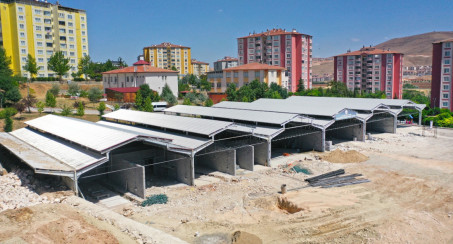 'Hilalkent Sosyal Hizmet Binası' Projesi İnşaat Çalışmaları Devam Ediyor