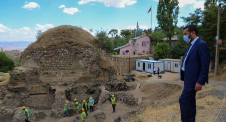 Hoca Hasan Hamamı'nda Restorasyon Çalışmaları Başladı