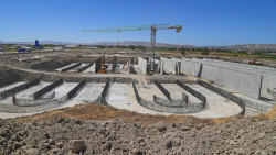 İleri Biyolojik Atık Su Arıtma Tesisi İlerliyor