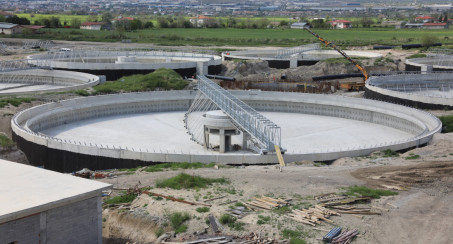İleri Biyolojik Atık Su Arıtma Tesisi'nin İnşaatında Sona Gelindi