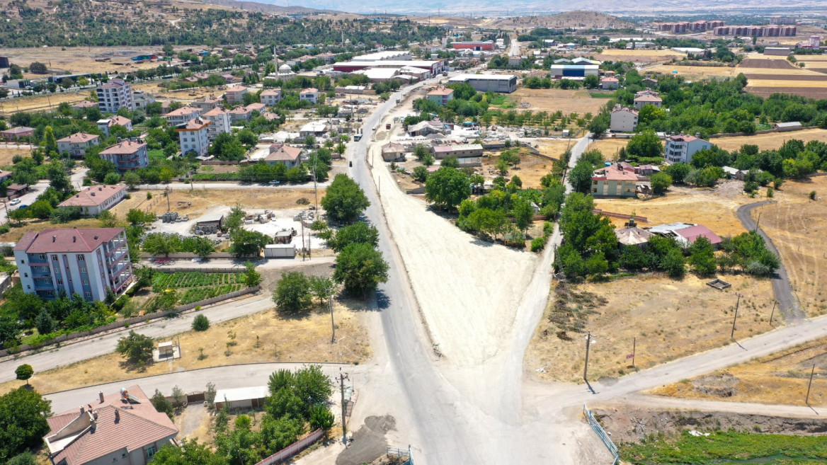 Kazım Karabekir Caddesi'nde Yol Genişletme Çalışması