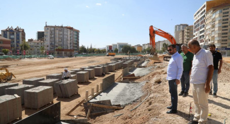 Kent Meydanı ve Yer Altı Otoparkı Projesinde Sona Gelindi