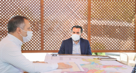 KORONAVİRÜS TEDAVİSİNİ TAMAMLAYAN BAŞKAN ŞERİFOĞULLARI, GÖREVİNE BAŞLADI