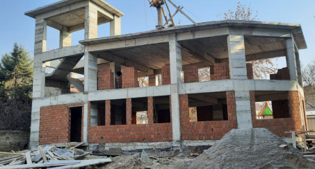 Kültür Mahallesi Taziyeevi Kaba İnşaatı Tamamlandı