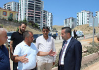Başkan Şerifoğulları, Saha Çalışmalarını Sürdürüyor