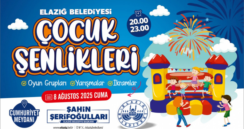 Çocuklar İçin Şenlik Zamanı