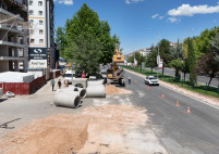 Elazığ Belediyesi, Cumhuriyet Mahallesi’nde Kanalizasyon ve Yağmur Suyu Hattı Çalışmaları Başlattı