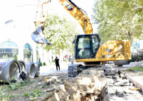 Elazığ Belediyesi, Cumhuriyet Mahallesi’nde Altyapı Yenileme Çalışmasına Devam Ediyor