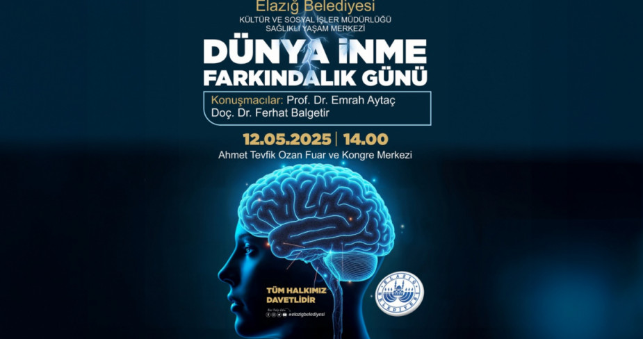 Elazığ Belediyesi, Dünya İnme Farkındalık Günü Dolayısıyla Seminer Düzenleyecek