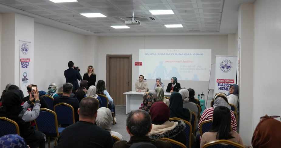 Elazığ Belediyesi’nden Dünya Sigarayı Bırakma Günü’nde Farkındalık Programı