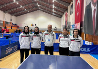 Elazığ Belediyespor Masa Tenisi Kadın Takımı’na Süper Lig’de Rakip Dayanmıyor!