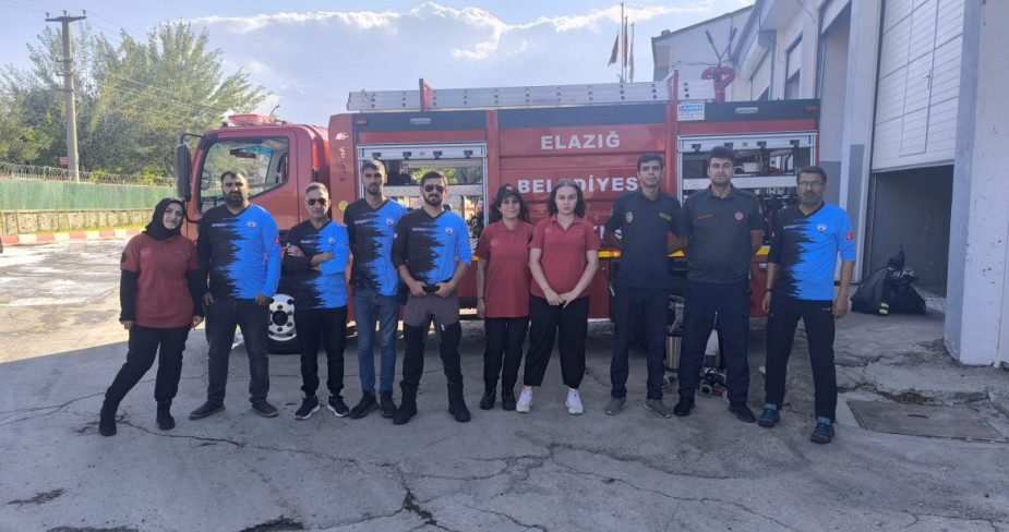 Elazığ İtfaiyesi’nden TAMGAKUT’a Yangın Eğitimi