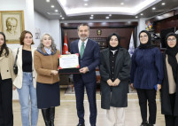 Fırat Üniversitesi Fizik Bölümü'nden Başkan Şerifoğulları’na Ziyaret