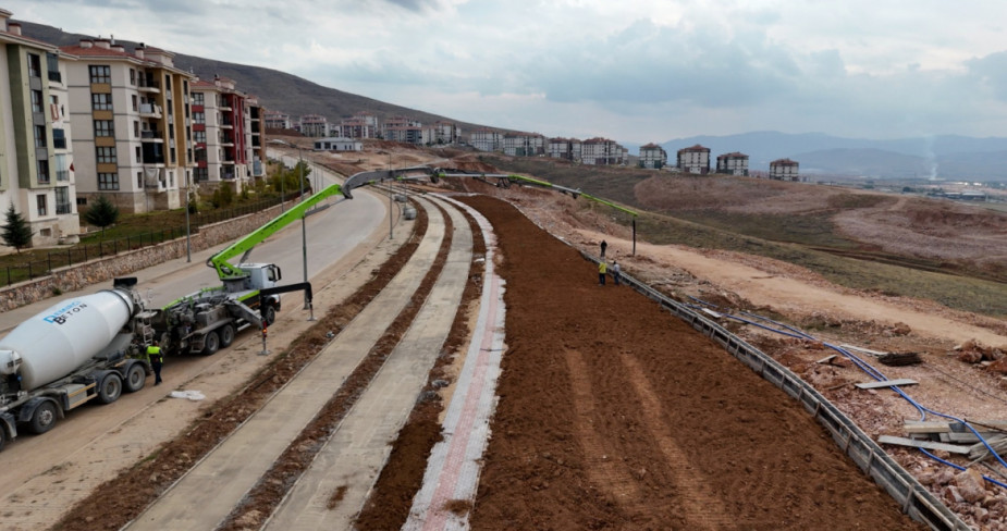 Güneykent Seyir Yolu Projesi’nde Çalışmalar Sürüyor