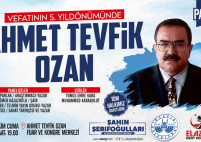 Şair ve Yazar Merhum Ahmet Tevfik Ozan, Düzenlenecek Panelde Anılacak