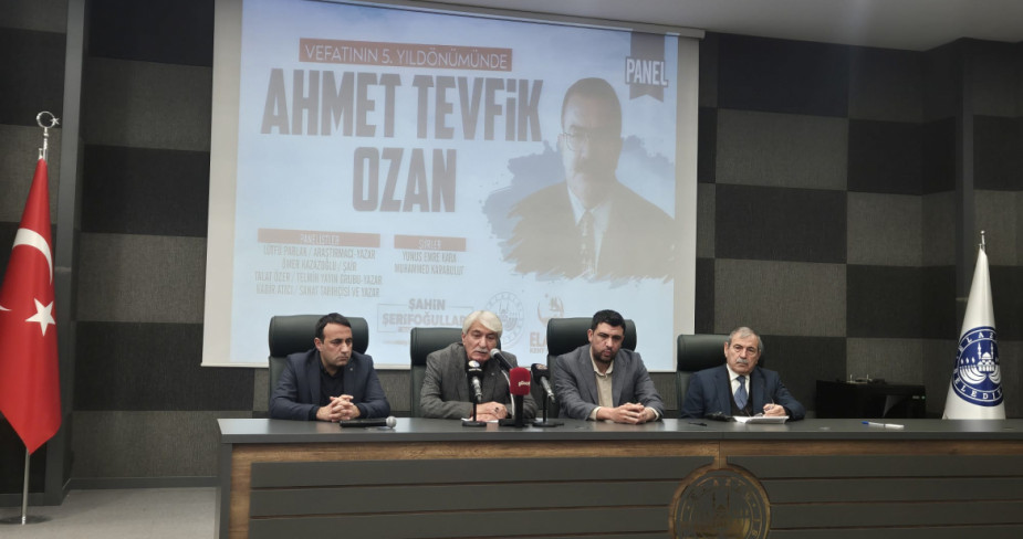 Türk Edebiyatının Önemli Kalemlerinden Şair-Yazar Ahmet Tevfik Ozan İçin Anma Programı