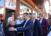 Vali Hatipoğlu ve Başkan Şerifoğulları, Esnaflarla Bir Araya Geldi