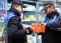 Zabıta Ekiplerinden Zincir Marketlere Denetim