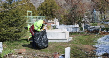Mahalle Mezarlıklarında Kapsamlı Temizlik