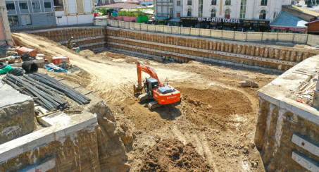 Mega Projede İnşaat Çalışmaları Devam Ediyor