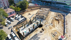 Mini Terminal Binası İnşaatı Yükseliyor