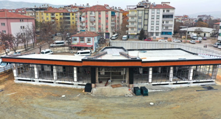 Mini Terminal Binası Projesi İnşaat Çalışmaları Devam Ediyor