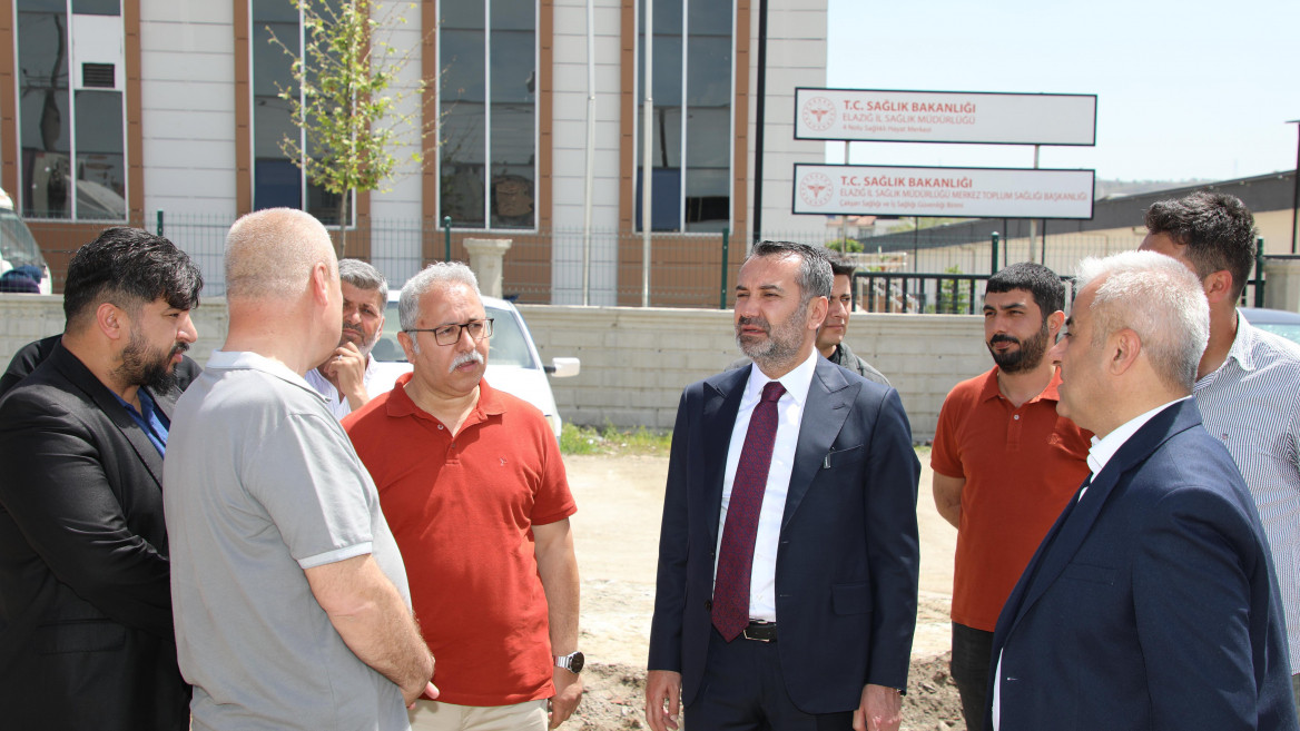 Saha İncelemelerini Sürdüren Başkan Şahin Şerifoğulları'ndan Yoğun Tempo