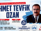 Şair ve Yazar Merhum Ahmet Tevfik Ozan, Düzenlenecek Panelde Anılacak