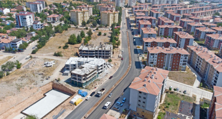 Saraybosna Caddesi'ndeki Çalışmalar Sürüyor