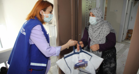 Şehit Anneleri ve Eşleri Anneler Gününde Unutulmadı