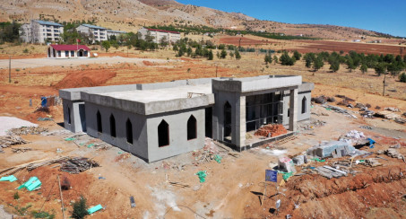 Şehit Fethi Sekin Külliyesi'nin Kaba İnşaatı Bitti