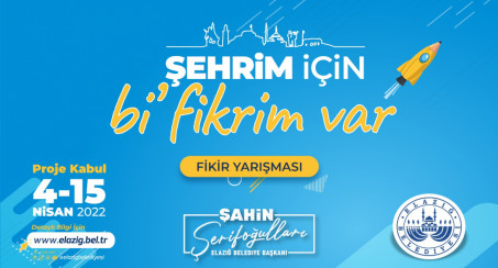 'Şehrim İçin Bir Fikrim Var' Projesi