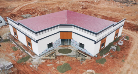 Sosyalhane Binası İnşa Çalışmaları Tamamlandı