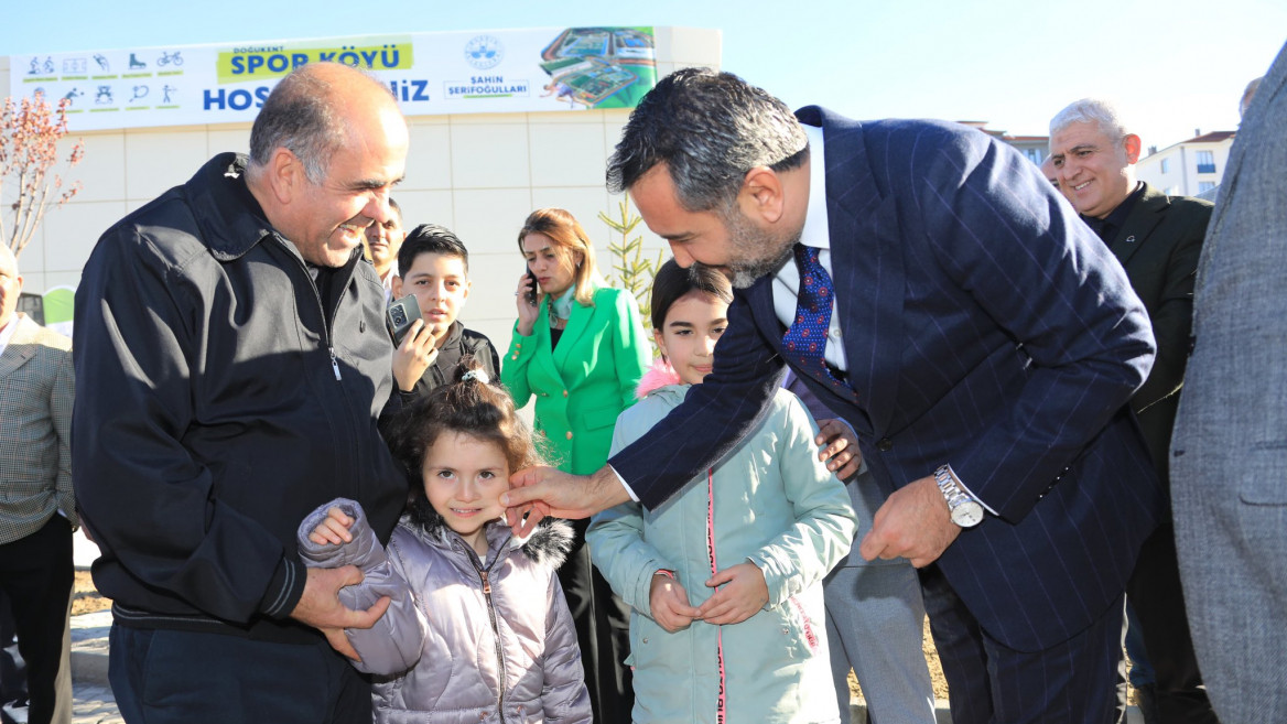 Spor Köyü'nün Açılışı, Törenle Gerçekleştirildi