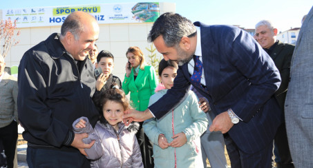 Spor Köyü'nün Açılışı, Törenle Gerçekleştirildi