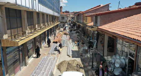 Tarihi Bakırcılar Çarşısı Yenileniyor