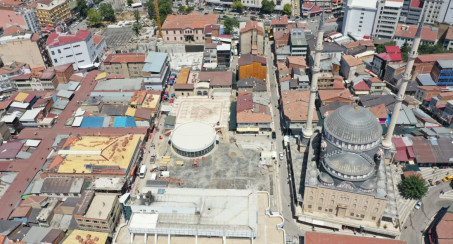 Tarihi Çarşıda Çalışmalar Hızla İlerliyor